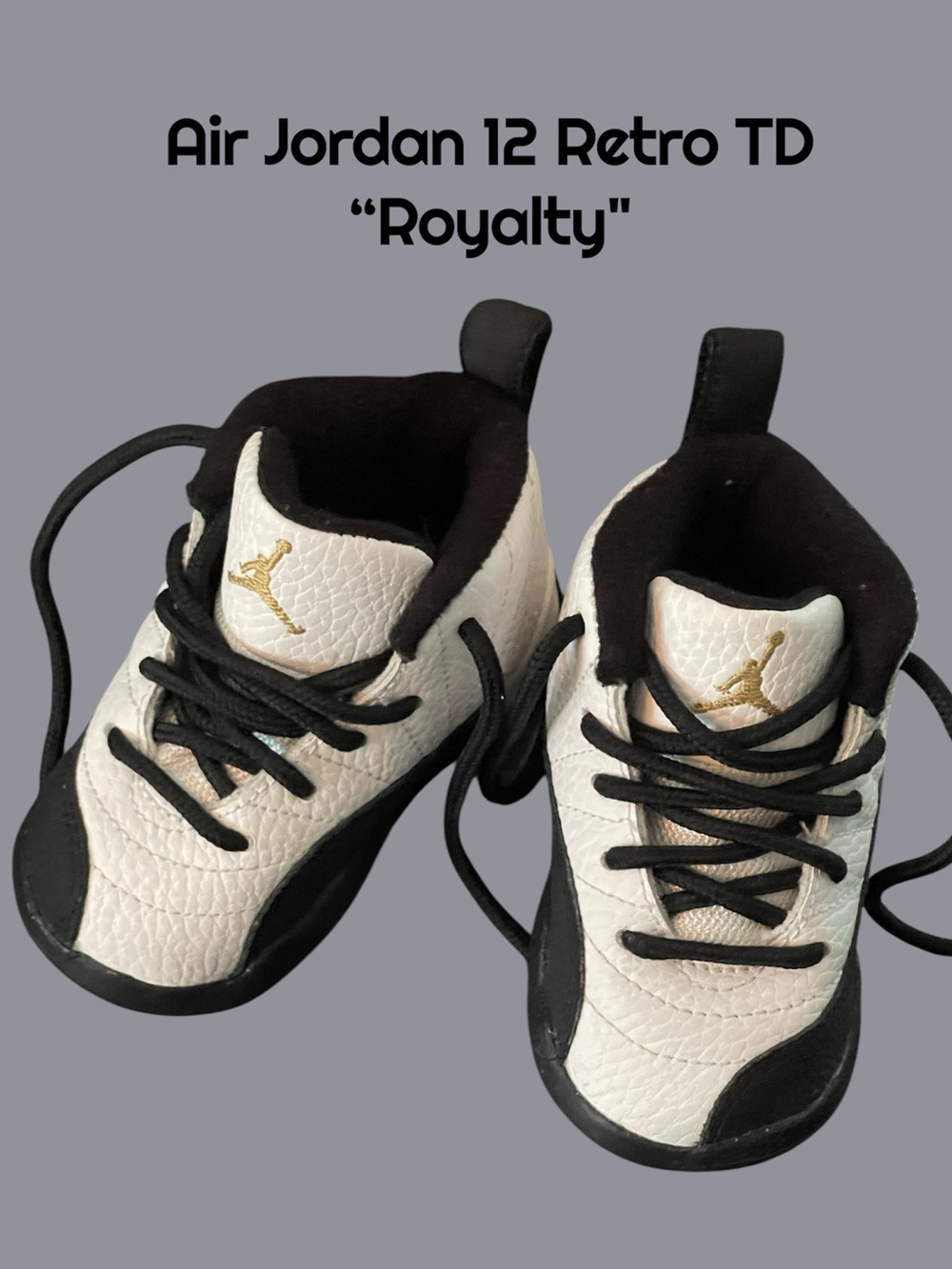 Air Jordan 12 Retro TD "Royalty" Toddler Size 4C